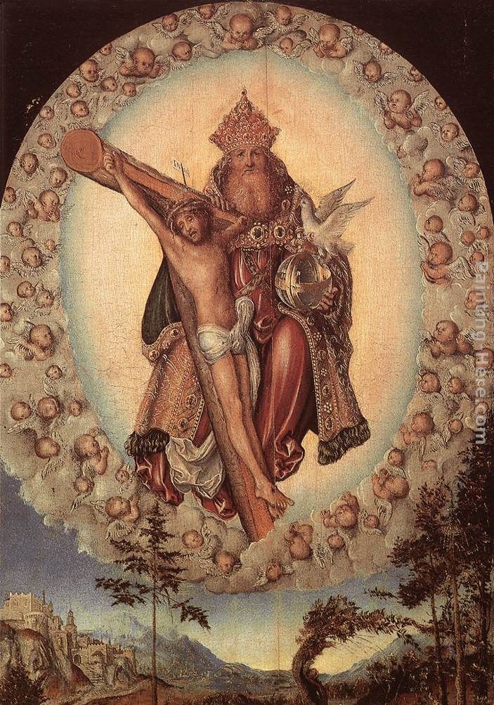 Lucas Cranach the Elder Trinity